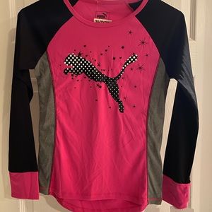 Girls Puma Long Sleeve Shirt
